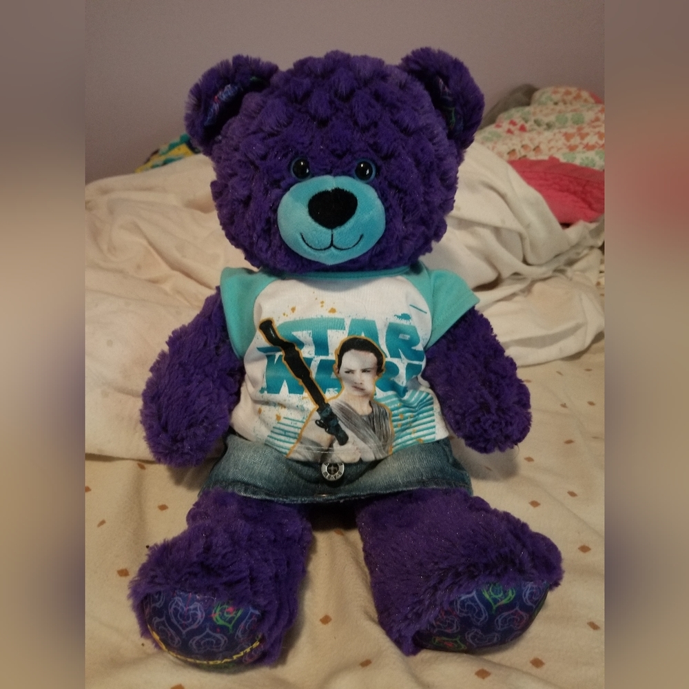 Build-a-Bear "Descendants" Teddy Bear with clothes
